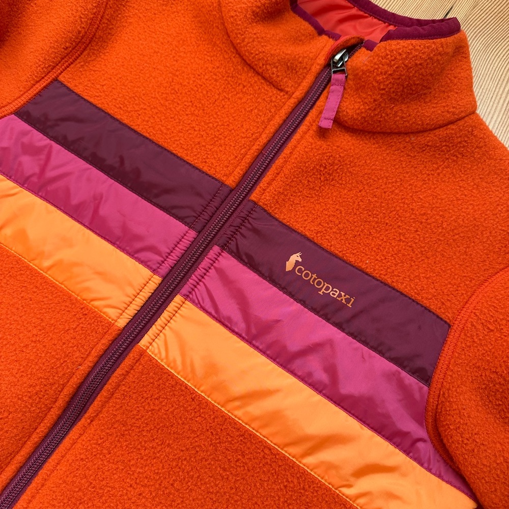 COTOPAXI Fleece Jacket Kids Girls Medium Full Zip - Picture 3 of 9